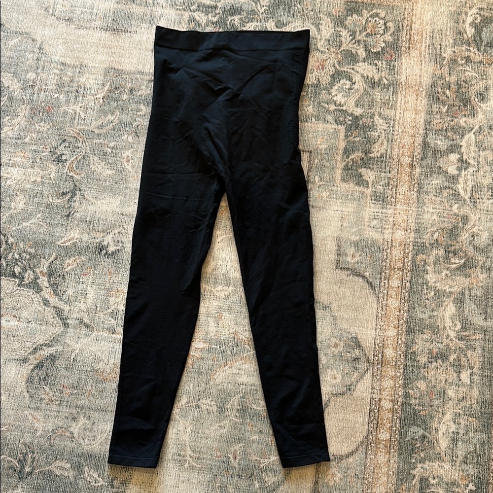 Blanqi Maternity Belly Support Black Leggings